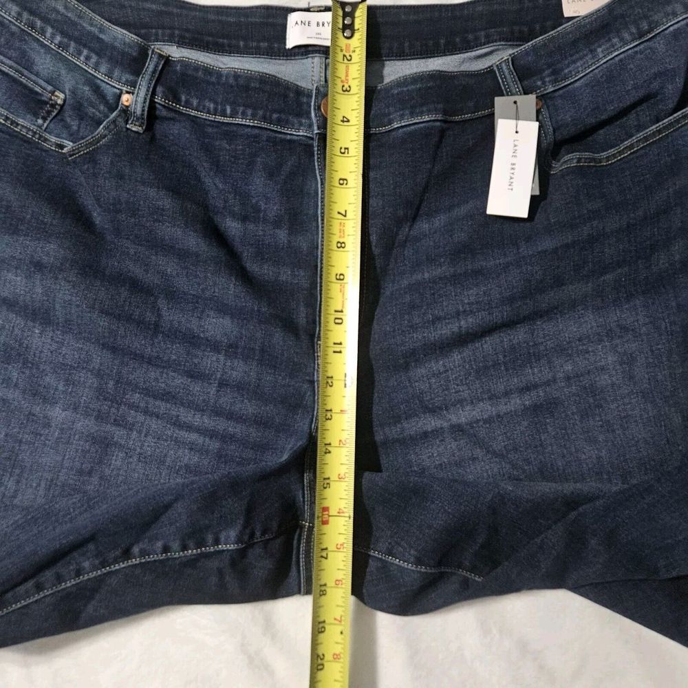 Lane Bryant Jeans Women's Size 26s Signature Fit‎ Straight Blue Denim NWOT - Picture 7 of 9